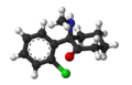 Kroglični model (R)-ketamina