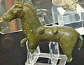 Cheval en bronze trouvé à Saint-Fiacre en Crozon (Musée de la Préhistoire finistérienne de Penmarc'h)