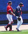 Corky Miller and Jair Jurrjens