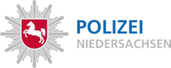 Polizeilogo mit Polizeistern