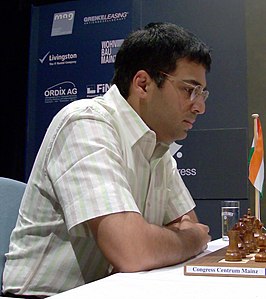 Prolongerend wereldkampioen Viswanathan Anand