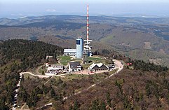 Großer Inselsberg (Luftaufnahme April 2007)