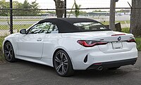 430i convertible (rear) (US)