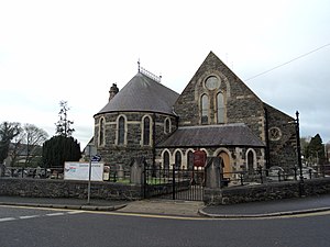 Dromore Cathedral, Nord­irland, 1661, in Formen des Early English Style