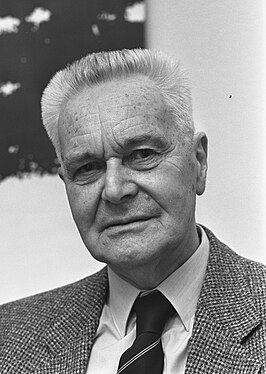 Tinbergen in 1986 (foto R.C. Croes, ANEFO)