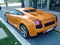 Heckansicht eines Gallardo Coupés