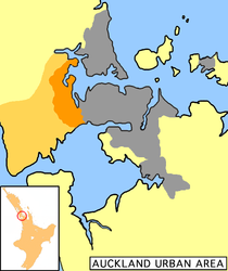 Waitakere – Mappa