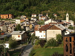 Skyline of Pietraporzio