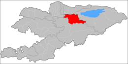 Distretto di Kočkor – Localizzazione