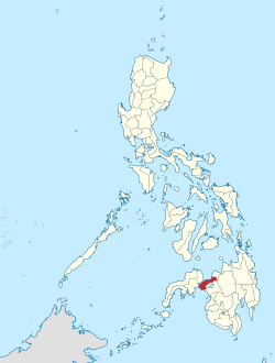 Mapa ning Northern Mindanao ampong Lanao del Norte ilage