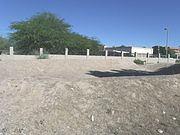 Replica of the Mesa Grande Hohokam Ballcourt . The ballcourt, which is located at 1000 N. Date St., is an open-air structure where the Hohokam played ballgames using a rubber ball made from a local plant.