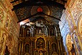 Capela-mor da igreja de San Miguel de Velasco, missão de Chiquitos, Bolivia