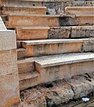 photograph of the some of the theatre steps