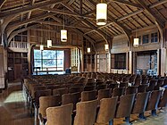 Wooden church room