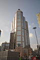 Front view of Bank of China Building in Macau