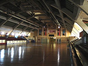 Hermann Gieseler Gymnasium, interior, Magdeburg, Taut and John Göderitz