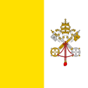 Cità del Vatican - Bandera