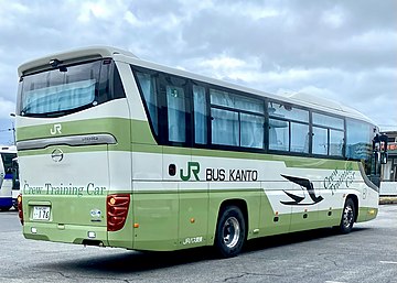 JRバス関東の安全運転訓練車