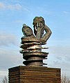 Image 9Monument to James Anderton OBE, inventor of the power shearer, sited in St.Helens (from Lancashire Coalfield)