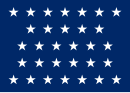 Fourteenth US naval jack, 1851-1858