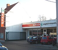 Supermarché Spar à Lendelede (Belgique).