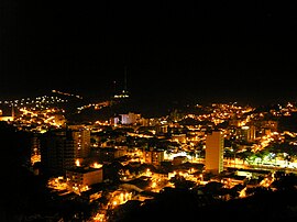 A cidade iluminada