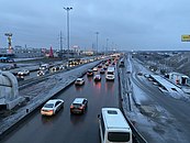 Reconstruction of M5 highway in Moscow Oblast, December 2020.[1]