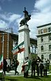 Alfred Laliberté's Monument aux Patriotes, Montreal 1926, War memorial Pied-du-Courant Prison Montreal, Quebec