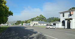 Pongaroa Main Street (route 52), looking north