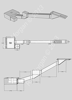 KV21 rakenne.