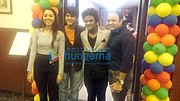 Miniatyrbild för Fil:Jheel Mehta, Bhavya Gandhi, Samay Shah and Mandar Chandwadkar.jpg