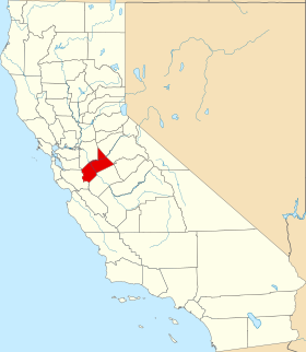 Localisation de Comté de Stanislaus(Stanislaus County)