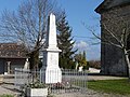 Le monument aux morts.