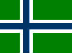 Vlag van die eiland Suid-Uist (erken in 2017)[10]