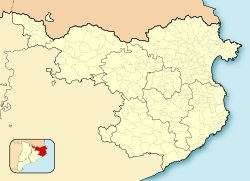 Mont-ras is located in Province of Girona