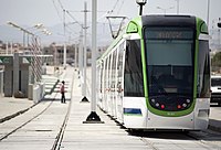 The light rail in Tunis, Tunisia, was the first light rail system in Africa