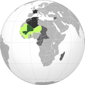 Localização de Sudão Francês