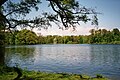 View on Monopteros from the other side of the lake