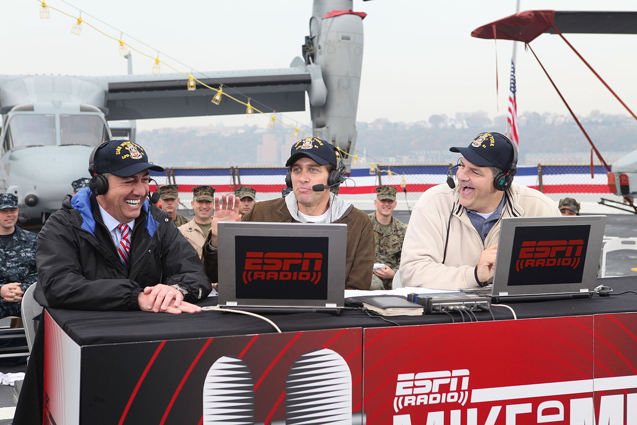 Greenberg on ESPN Radio in 2009