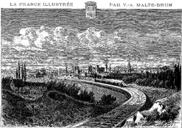 Gravure de la France illustrée.