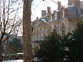 Façade sur jardin de l'hôtel de Villeroy en 2005.