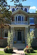 Front Door of the Bentley House c. 1853-1855[5]