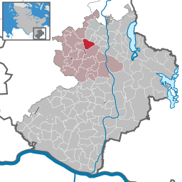 Läget för kommunen Klinkrade i Kreis Herzogtum Lauenburg