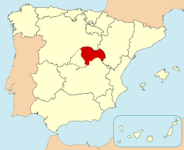 Provincia di Guadalajara – Localizzazione