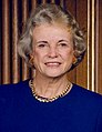 8. Sandra Day O'Connor (1930–), första kvinnliga ledamoten av USA:s högsta domstol.