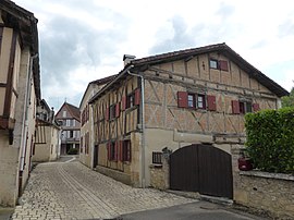 A street in Mauvezin-d'Armagnac