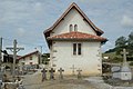 Église, benoîterie et cimetière de Succos pelote basque, clôture, fronton, mur