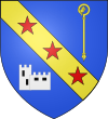 Brasão de armas de Bourg-Saint-Christophe