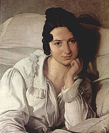 Portretul Carolinei Zucchi, de Francesco Hayez, 1825