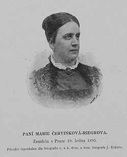 Marie Červinková-Riegrová